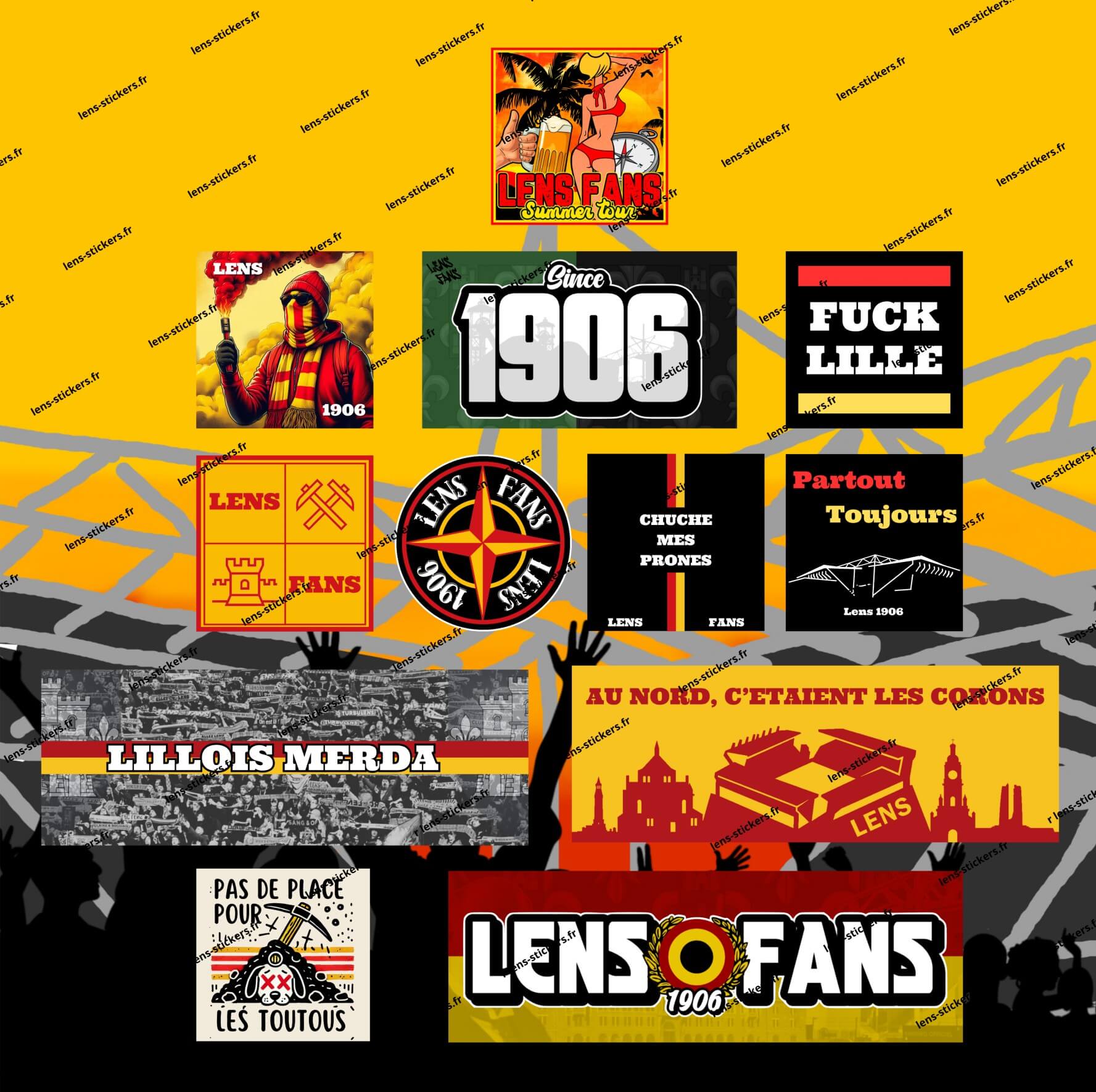 Notre histoire Lens Stickers