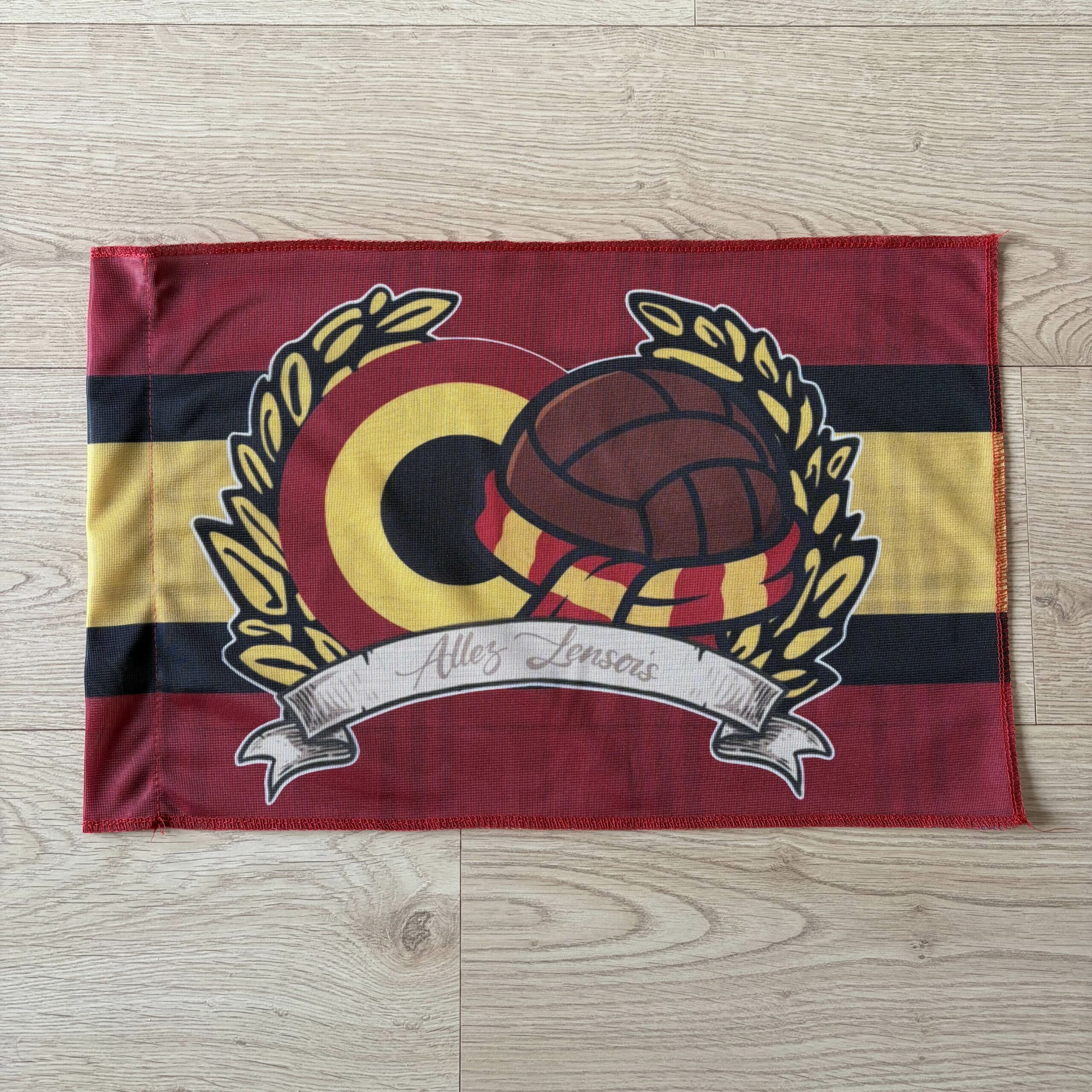 Drapeau "Allez Lensois"