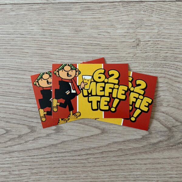 Stickers "62 mefie te"